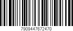 Código de barras (EAN, GTIN, SKU, ISBN): '7909447672470'