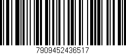 Código de barras (EAN, GTIN, SKU, ISBN): '7909452436517'