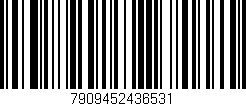 Código de barras (EAN, GTIN, SKU, ISBN): '7909452436531'
