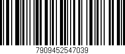Código de barras (EAN, GTIN, SKU, ISBN): '7909452547039'