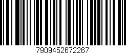 Código de barras (EAN, GTIN, SKU, ISBN): '7909452672267'