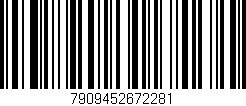 Código de barras (EAN, GTIN, SKU, ISBN): '7909452672281'