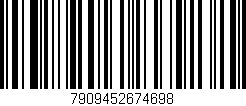 Código de barras (EAN, GTIN, SKU, ISBN): '7909452674698'