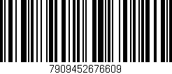 Código de barras (EAN, GTIN, SKU, ISBN): '7909452676609'
