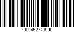 Código de barras (EAN, GTIN, SKU, ISBN): '7909452749990'