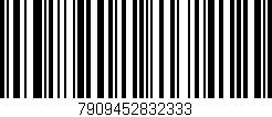 Código de barras (EAN, GTIN, SKU, ISBN): '7909452832333'