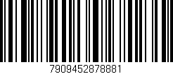 Código de barras (EAN, GTIN, SKU, ISBN): '7909452878881'
