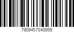 Código de barras (EAN, GTIN, SKU, ISBN): '7909457040856'