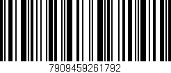 Código de barras (EAN, GTIN, SKU, ISBN): '7909459261792'