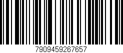 Código de barras (EAN, GTIN, SKU, ISBN): '7909459267657'