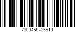 Código de barras (EAN, GTIN, SKU, ISBN): '7909459435513'