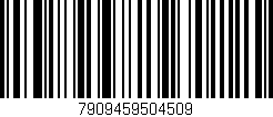 Código de barras (EAN, GTIN, SKU, ISBN): '7909459504509'