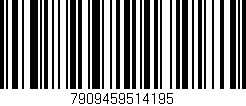 Código de barras (EAN, GTIN, SKU, ISBN): '7909459514195'