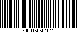 Código de barras (EAN, GTIN, SKU, ISBN): '7909459581012'