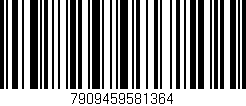 Código de barras (EAN, GTIN, SKU, ISBN): '7909459581364'