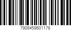 Código de barras (EAN, GTIN, SKU, ISBN): '7909459601178'