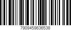 Código de barras (EAN, GTIN, SKU, ISBN): '7909459636538'