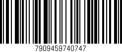 Código de barras (EAN, GTIN, SKU, ISBN): '7909459740747'