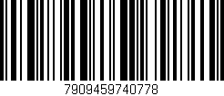 Código de barras (EAN, GTIN, SKU, ISBN): '7909459740778'