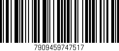 Código de barras (EAN, GTIN, SKU, ISBN): '7909459747517'