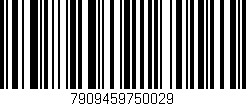 Código de barras (EAN, GTIN, SKU, ISBN): '7909459750029'