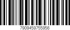 Código de barras (EAN, GTIN, SKU, ISBN): '7909459755956'