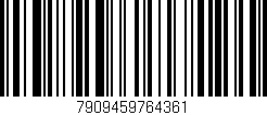 Código de barras (EAN, GTIN, SKU, ISBN): '7909459764361'