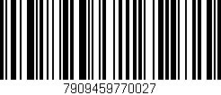 Código de barras (EAN, GTIN, SKU, ISBN): '7909459770027'