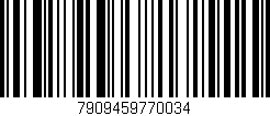 Código de barras (EAN, GTIN, SKU, ISBN): '7909459770034'