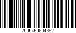Código de barras (EAN, GTIN, SKU, ISBN): '7909459804852'