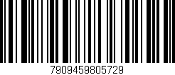 Código de barras (EAN, GTIN, SKU, ISBN): '7909459805729'