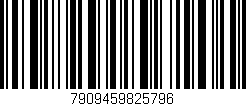 Código de barras (EAN, GTIN, SKU, ISBN): '7909459825796'
