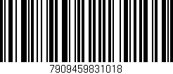 Código de barras (EAN, GTIN, SKU, ISBN): '7909459831018'