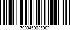 Código de barras (EAN, GTIN, SKU, ISBN): '7909459835887'
