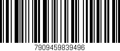 Código de barras (EAN, GTIN, SKU, ISBN): '7909459839496'