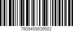 Código de barras (EAN, GTIN, SKU, ISBN): '7909459839502'
