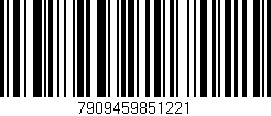 Código de barras (EAN, GTIN, SKU, ISBN): '7909459851221'