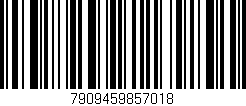 Código de barras (EAN, GTIN, SKU, ISBN): '7909459857018'