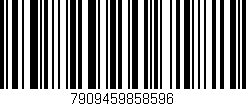 Código de barras (EAN, GTIN, SKU, ISBN): '7909459858596'