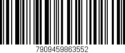 Código de barras (EAN, GTIN, SKU, ISBN): '7909459863552'