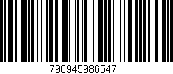 Código de barras (EAN, GTIN, SKU, ISBN): '7909459865471'