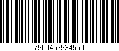 Código de barras (EAN, GTIN, SKU, ISBN): '7909459934559'