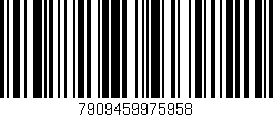 Código de barras (EAN, GTIN, SKU, ISBN): '7909459975958'