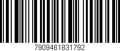 Código de barras (EAN, GTIN, SKU, ISBN): '7909461831792'