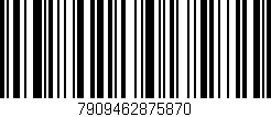 Código de barras (EAN, GTIN, SKU, ISBN): '7909462875870'