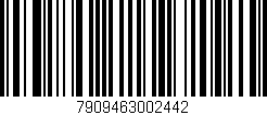 Código de barras (EAN, GTIN, SKU, ISBN): '7909463002442'