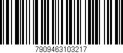 Código de barras (EAN, GTIN, SKU, ISBN): '7909463103217'