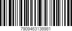 Código de barras (EAN, GTIN, SKU, ISBN): '7909463138981'