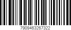 Código de barras (EAN, GTIN, SKU, ISBN): '7909463267322'