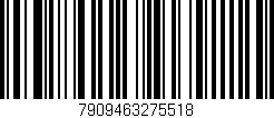 Código de barras (EAN, GTIN, SKU, ISBN): '7909463275518'